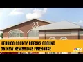 Henrico breaks ground on Newbridge Firehouse to help with EMS call volume