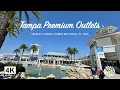 Walking 4K Tampa Premium Outlets Wesley Chapel Tampa Bay Area FL USA UrbanPOV 4K