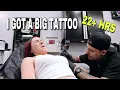 I GOT A HALF SLEEVE TATTOO