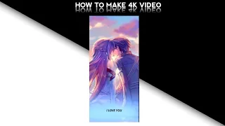 how to 4k editing and text video alight motion technical miraj