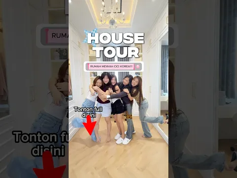 HOUSE TOUR RUMAH MEWAH CICI KOREA TERMEWAH DI BEKASI 😭👏🏻👏🏻👏🏻👏🏻 | Klara Tania #shorts
