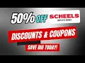 50 Off Scheels Coupon Code Promo Codes Discounts - Save Big Today