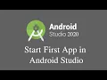 Create Your First App in Android Studio X Hello World 2020 latest