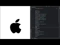 Create the Iconic Apple Logo using Python Turtle Graphics ASMR No Talking