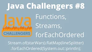 Java Challengers - Functions Streams forEachOrdered