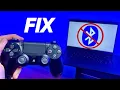 PS4 Controller Wont Connect on PC Fix Bluetooth PAIRING Error