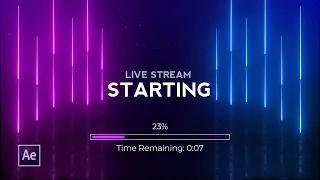 Download Creating a Stream Overlay Screen in After Effects - After Effects Tutorial - Free Template MP3