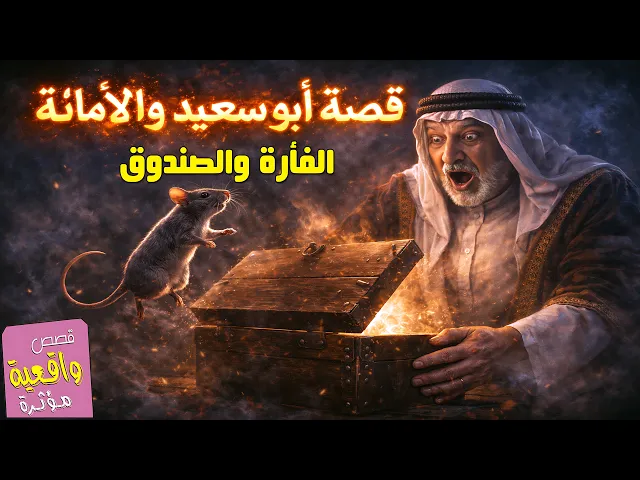 ⁣قصة أبو سعيد والأمانة - الفأرة والصندوق !!! قصة وعبرة قوية