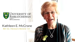 Kathleen E McCrone - BA 62 Honours History 63