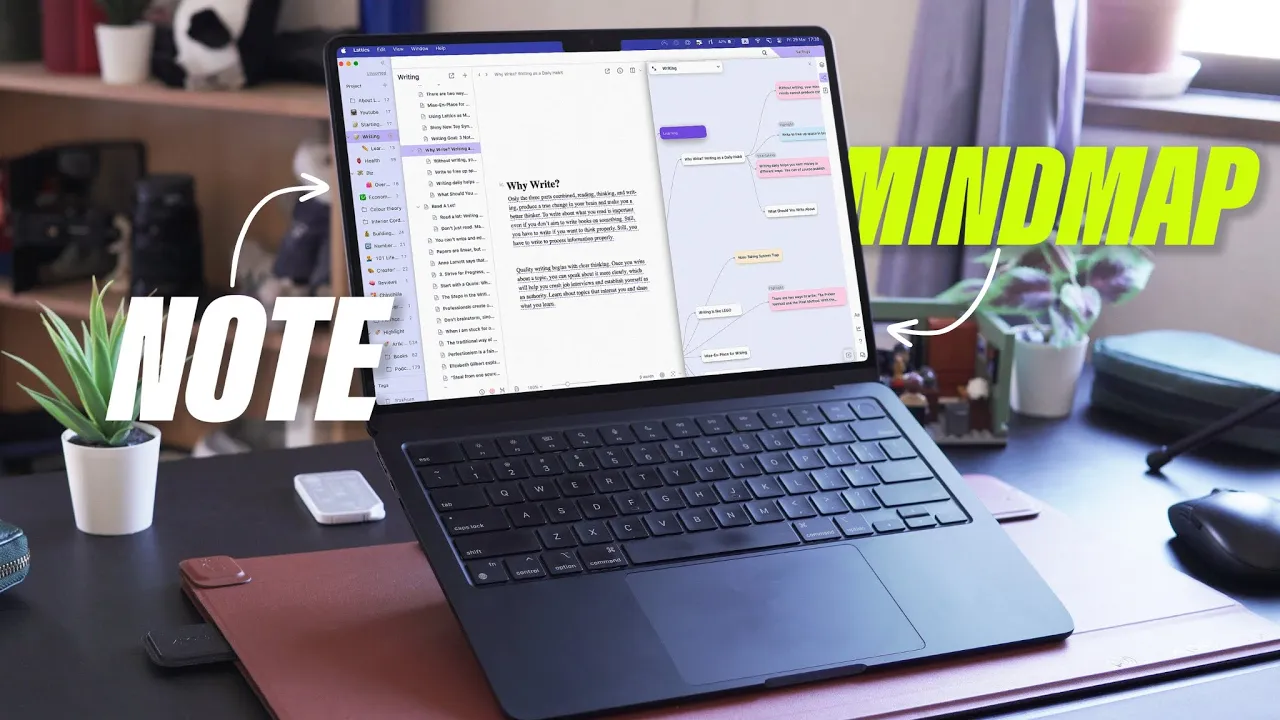 Outline Video Lattics: the (almost) perfect note app for Zettelkasten