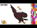 Coloring The Angry Birds Movie Mighty Eagle Coloring pages Coloring book