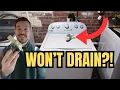 Washer Won t Drain Easy Drain Pump Replacement Whirlpool Maytag Amana