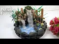 Download Lagu Prakarya Sendang Air Terjun dari Lem Tembak | Contoh Kerajinan Berbasis Media Campuran