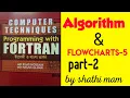 Algorithm and Flowchart computer techniques hons 2nd year bangla tutorial by shathi mam