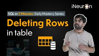 Deleting Rows in table SQL Tutorial