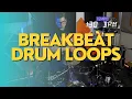 Download Lagu Breakbeat drum loops 130 BPM // The Hybrid Drummer