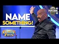 Funniest NAME SOMETHING Answers That Steve Harvey Couldn t Believe Family Feud
