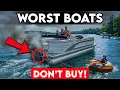 3 WORST and 4 BEST Pontoon Boats to Own