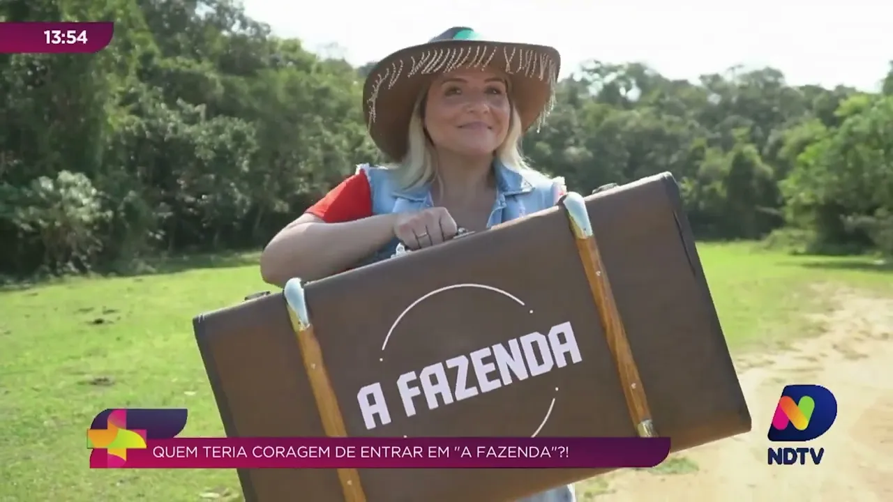 Você teria coragem de entrar em uma edição do reality show A Fazenda?
