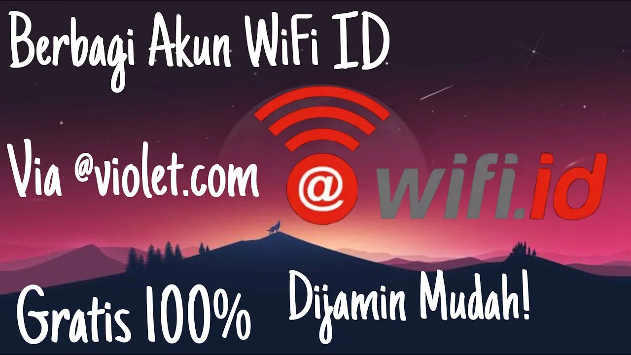 Gratis Internet Wifi ID Tanpa Membeli Voucher