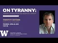 On Tyranny Twenty Lessons from the Twentieth Century