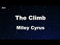 Download Lagu Karaoke♬ The Climb - Miley Cyrus 【No Guide Melody】 Instrumental