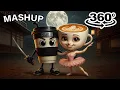 Download Lagu CAPPUCCINO ASSASSINO x BALLERINA CAPPUCCINA MASHUP VR 360°