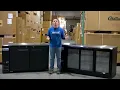 Kitchenall Commercial Back Bar Refrigerator Review Coldline