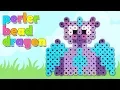 How to Make a Cute Dragon out of Perler Beads
