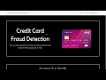 Credit Card Fraud Detection Flask ML