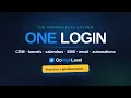 One Login The GoHighLevel Anthem Free Trial Below