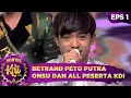 Lagu PERDANA!  Betrand Peto Putra Onsu dan All Peserta KDI 2020 [JADILAH BINTANG] - Kontes KDI 2020 (3/8)