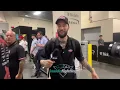 NATE DIAZ SLAPS "FULL SEND" REPORTER AT UFC 276
