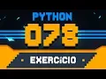 Exercicio Python - Maior e Menor valores na Lista