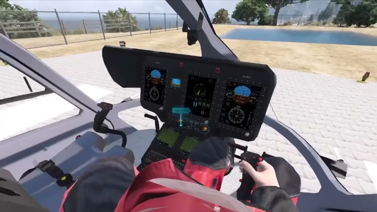 HM HeliPanel – Without Helicopter