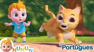 A ponte da gatinha está desabando | Música Infantil | O Bebê NuNu do Coração