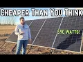 I Tried GIANT 590W Solar Panels Mind Blown