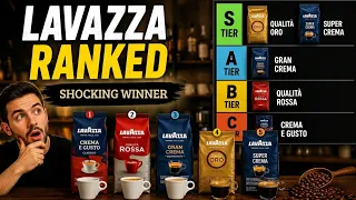 Every Popular Lavazza Coffee Tested Final Tier List