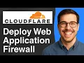 Using Cloudflare to deploy a Web Application Firewall 2025 Easy Guide