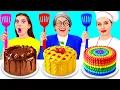 Download Lagu Me vs Grandma Cooking Challenge | Easy Secret Hacks and Gadgets by BaRaDa Challenge
