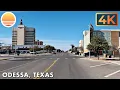 Odessa Texas Drive with me through a Texas city