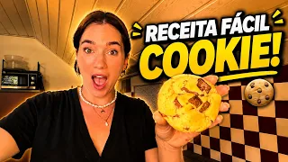 FIZ COOKIES PELA PRIMEIRA VEZ E DEU MUITO CERTO!