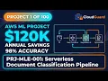 Project 1 of 100 AWS Serverless ML Pipeline Tutorial Document Classification on AWS