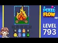 Pixel Flow Level 793 Solution Walkthrough