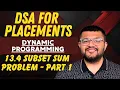 13 4 Subset Sum Problem Using Dynamic Programming - Part 1 Sum Of Subset Problem In DAA