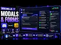 Discord js Tutorial Modals Native Pop-Up Forms Discord js v14