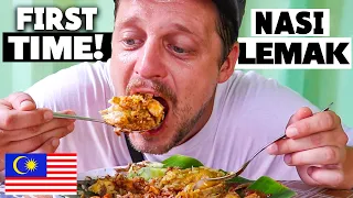 Download First Time Trying Nasi Lemak | Malaysia’s Famous Dish MP3