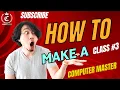Basic Computer Training - Document Creation in Wordpad class
