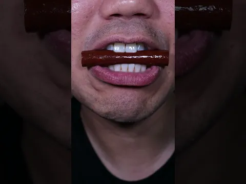 ASMR | Turkey Pepperoni Sticks 🦃 #DoctorTristanPeh #ASMR #SatisfyingSounds #FoodieFinds #SnackTim