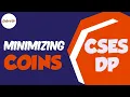 Minimizing Coins CSES DP Problemset Dynamic Programming Explanation in Hindi Solution in C